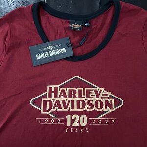 Harley Davidson 120th Anniversary T-shirt Women’s 2XL